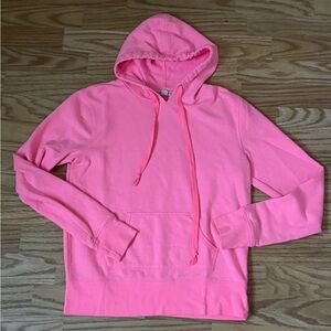 Zenana Outfitters Pink Hoodie Sweatshirt Women’s Small Cozy Fleece Pullover